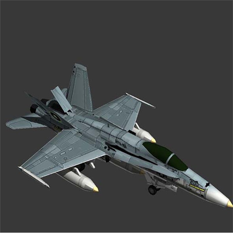盐山3D舰载战斗机模型